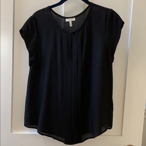 Joie, Black Silk Blouse, M